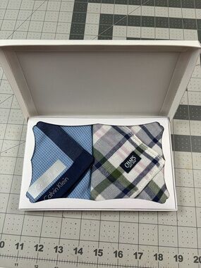 Calvin Klein and Chaps handkerchief towel